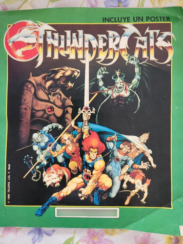Album Thundercats Año 86 Completo Y Sellado 0