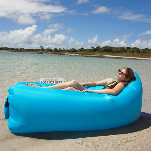 Sofá Inflável Saco De Dormir Laybag- Prontra Entrega Sp 0