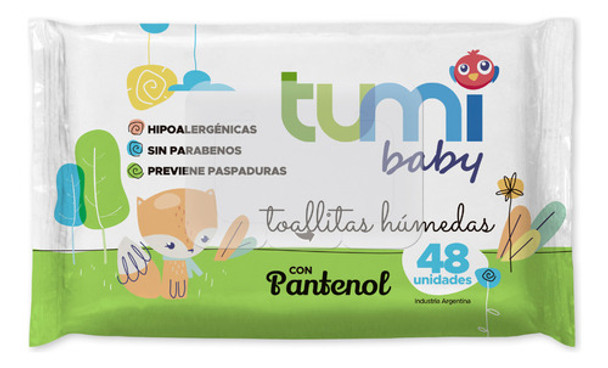 Toallitas Húmedas Tumi Protección Con Pantenol 48 Unid 0 Toallitas Húmedas Tumi Protección Con Pantenol 48 Unid 0
