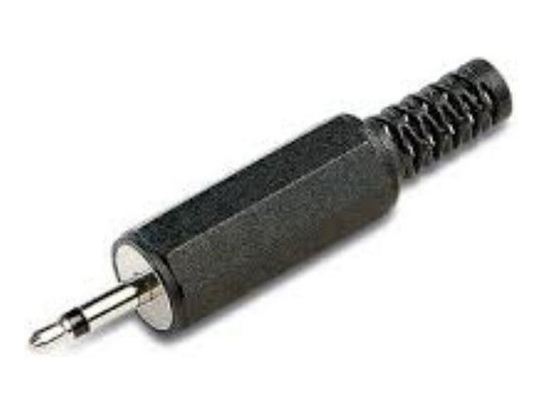 Ficha Conector Mini Plug Mono 2.5 Mm X 10 U 0