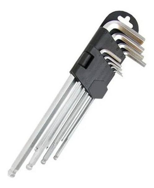 Llave Allen Cortas 9 Piezas 0