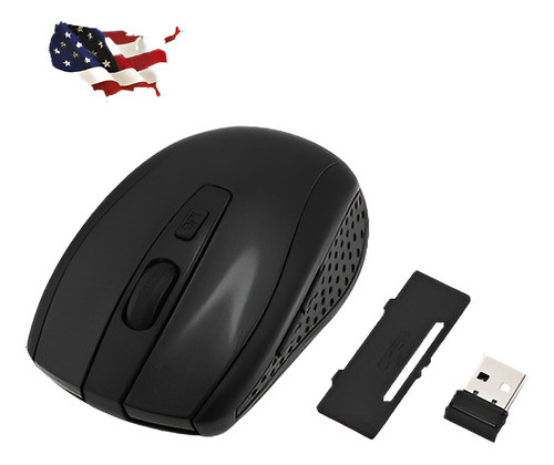 2,4 Ghz Calidad Laptop Ratón Ordenador Pc Inalámbrico Ratone 0