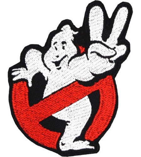 Parche Logo The Real Ghostbusters 2 Bordado Cazafantasmas 0