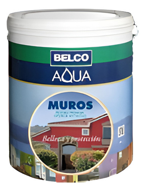 Pintura Latex Exterior  Aqua Muros 18 Lts Belco 0 Pintura Latex Exterior  Aqua Muros 18 Lts Belco 0