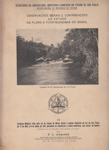 1927 Excursion Botanica Hoehne Minas Gerais 144 Fotografias 0