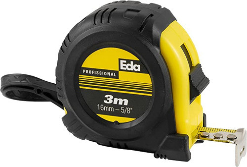 Trena De Aço 3 Metros X 16 Mm  Emborrachada Com Trava Eda 0