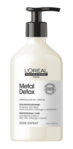 Acondicionador Loreal Serie Expert Expert Metal Detox 500 Ml 0