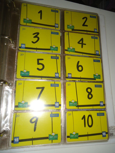 Cartão Telefônico-série Compromisso(kit-3)-(l-1) 0