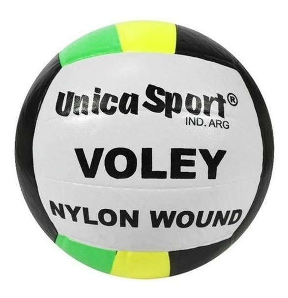 Pelota De Vóley Cuero Sintético Pegado. Lmr Deportes 0