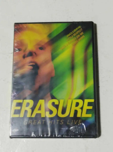 Erasure - Greatest Hits Live - Dvd - Sb 0