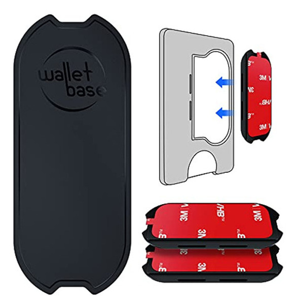 Pops Wallet Plus Base Only, Adhesivo Extraíble De Repuesto P 0