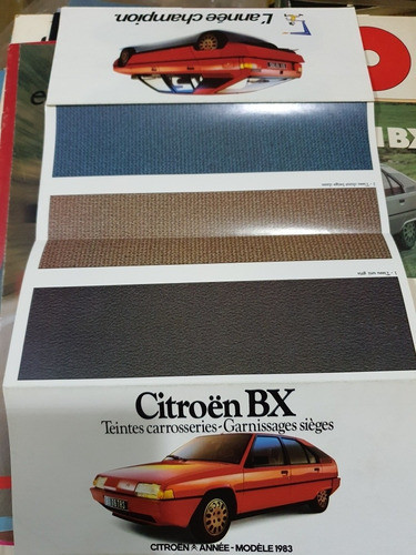 Hoja Catalogo Desplegable Citroen Bx 1983 0