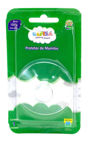 Protetor De Mamilos Toda Em Silicone Cefisa 0
