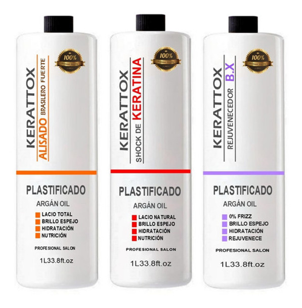 Alisado Brasilero + Shock De Keratina + Rejuv Capilar 0 Alisado Brasilero + Shock De Keratina + Rejuv Capilar 0