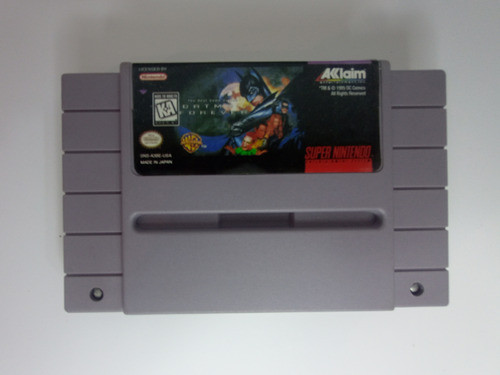 Batman Forever Super Nintendo Juego Snes 0
