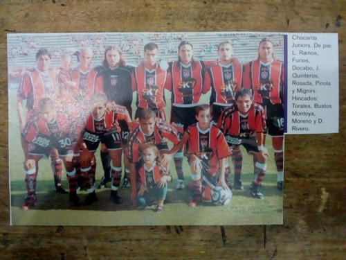 Recorte Chacarita Juniors 2001/2002 0