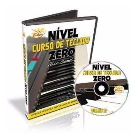 Curso De Teclado Nível Zero - Vol 3 - Alan Gomes | Dvd 0