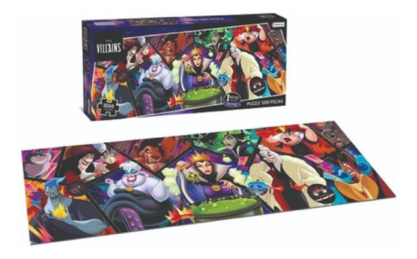 Rompecabezas Disney Villanos 1000 Piezas Tapimovil Dmd00113 0