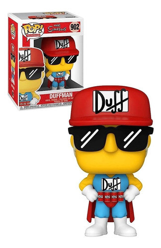 Funko Pop The Simpsons Duffman #902 Nuevo Original 0