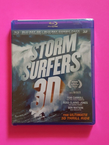Blu-ray 3d+2d Storm Surfers - Importado - Original & Lacrado 0