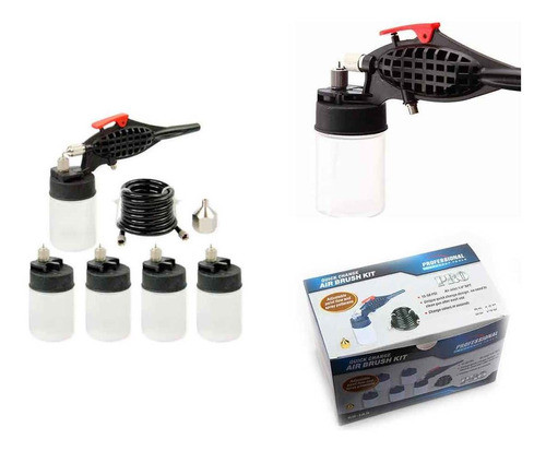 Aerografo Pulverizador Con Frascos Intercambiables 0