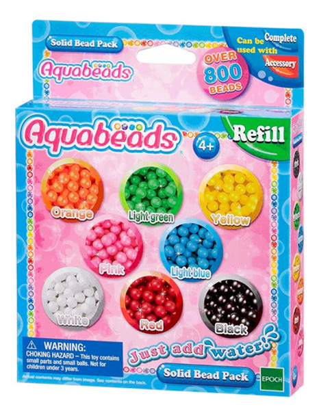 Aquabeads Solid Bead Pack Juego Infantil De Muñecas Niñas ® 0