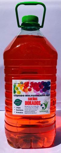 Líquido Multisuperficies Triple Acción Sueños Dorados 6 L 0