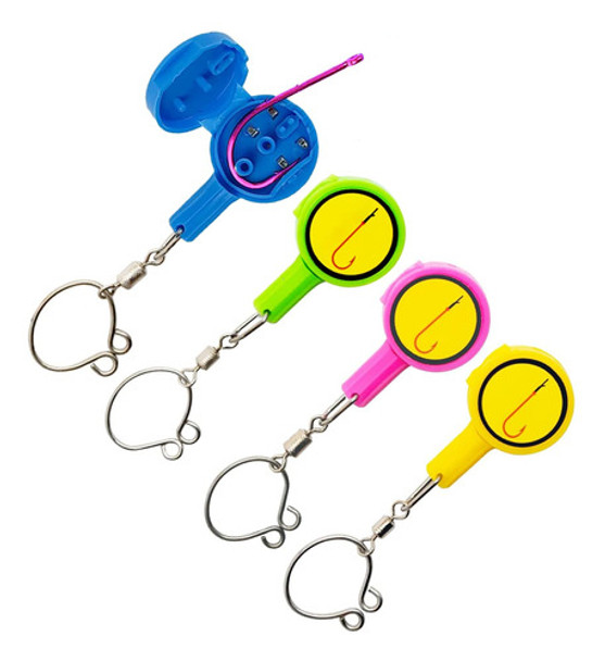Herramienta Para Atar Nudos De Pesca 4 Piezas Ews 0