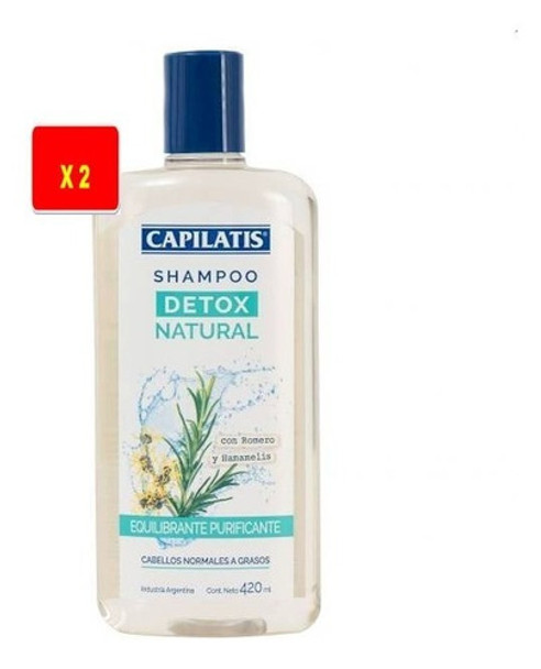 Shampoo Capilatis Detox Natural X 420ml 0