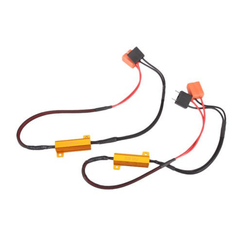 2 X H7 50w 6 Ohm Led Drl Antiniebla Luz Canbus Carga Resiste 0