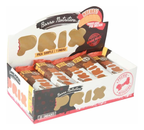 Barra Nutritiva Prix Pack Simple Troqueladas 20 U  Regalo 0