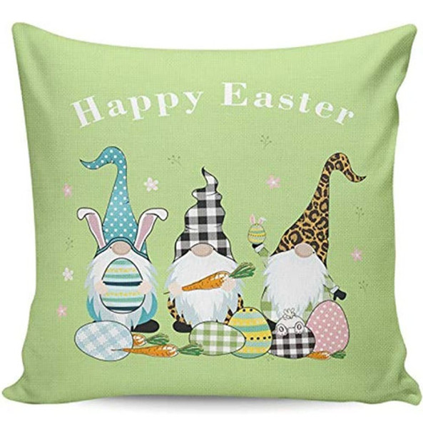 Litter Star Funda De Almohada Throw Pillow Covers Happy East 0
