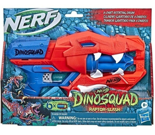 Lançador Nerf Dinosquad Raptor - Slash Hasbro F2476 0 Lançador Nerf Dinosquad Raptor - Slash Hasbro F2476 0