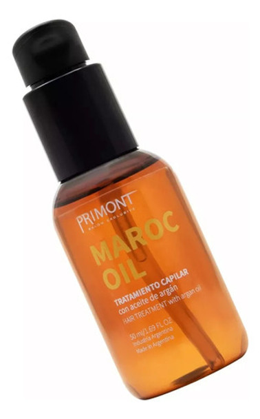 Tratamiento Capilar Serum Aceite De Argan Primont Maroc Oil 0