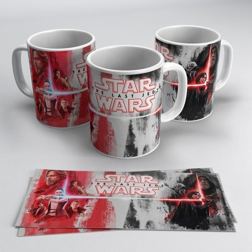 Plantillas Sublimación Tazas - Star Wars 0