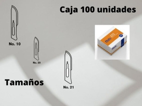 Hojas De Bisturi 10.  20.  21 0