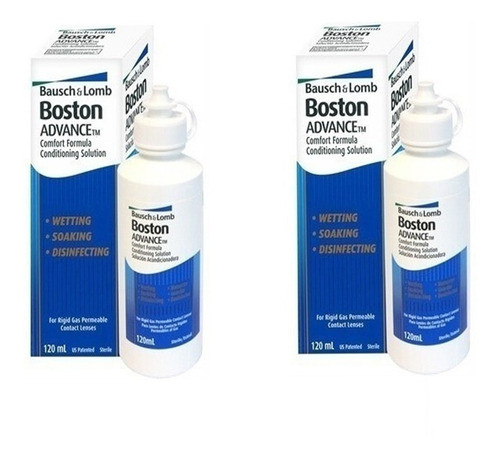 Solucion Boston Advance Acondicionadora Combo 2 Unidades 0
