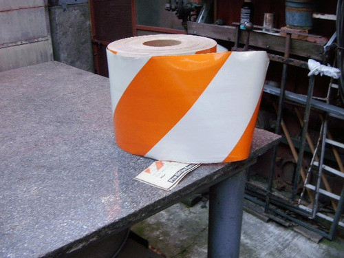 Reflectivo Autoadhesivo  Barricada  Work Por 5 Metro 0