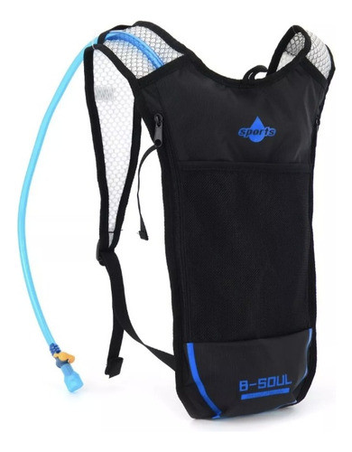 Mochila Hidratación Ciclismo Running B-soul Bolsa De Agua 2l 0