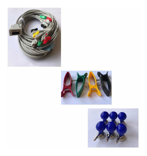 Cabo De Ecg Teb + Cardio Clip E Pera Precoidal 0