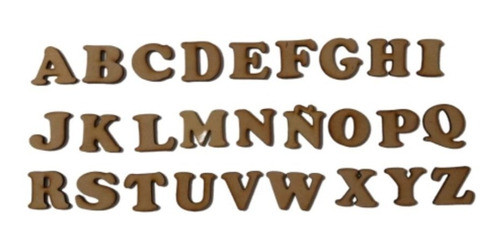 Letras , Numeros  15cm  Mdf 3 Mm 0