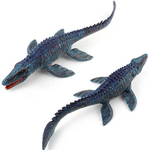 Simulação Boca Móvel Mosassauro Modelo Dinossauro Brinquedo 0