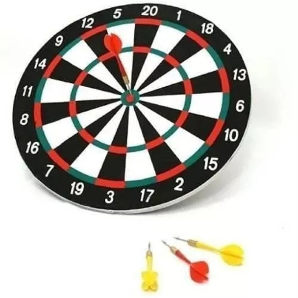Juego Dardos Dardero Tiro Al Blanco Madera 28 Cm * Boutique 0