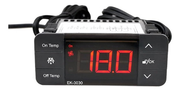 Control Temperatur 2sen Ntc,buzzer,3sal Descong 220v Ek3030 0