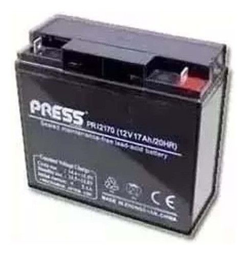 Batería De Gel 12v 17a/h Recargable Press Alto Rendimiento 0