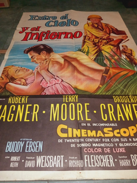 Entre El Cielo Y El Infierno, Poster Gigante De Cine!!!! 0