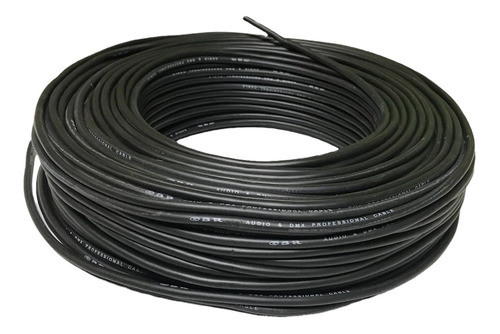 Gbr Rollo Cable Dmx Audio Stereo 6mm Microfono 60 Mts Pro 0