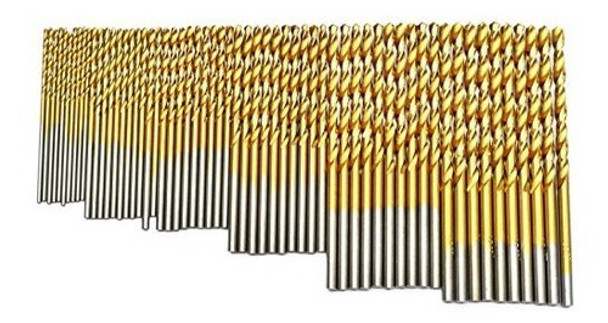 Bostal 60pcs Juego De Brocas Hss 1/8 1/16 3/64 5/64 3/32 7/6 0