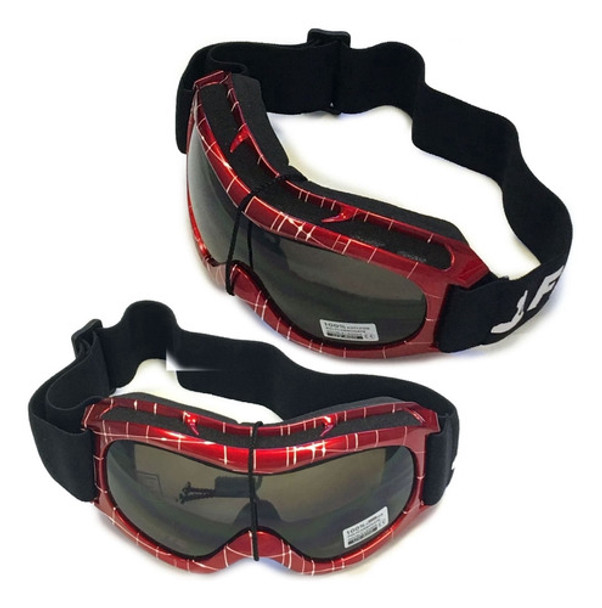 Antiparra Freeride Para Niños/mujeres Marco Rojo Doble Lente 0 Antiparra Freeride Para Niños/mujeres Marco Rojo Doble Lente 0