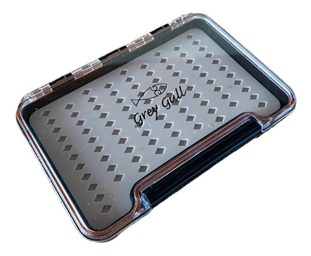 Caja Simple Para Moscas Estanca Grey Gull Hg013g Mosca Fly 0